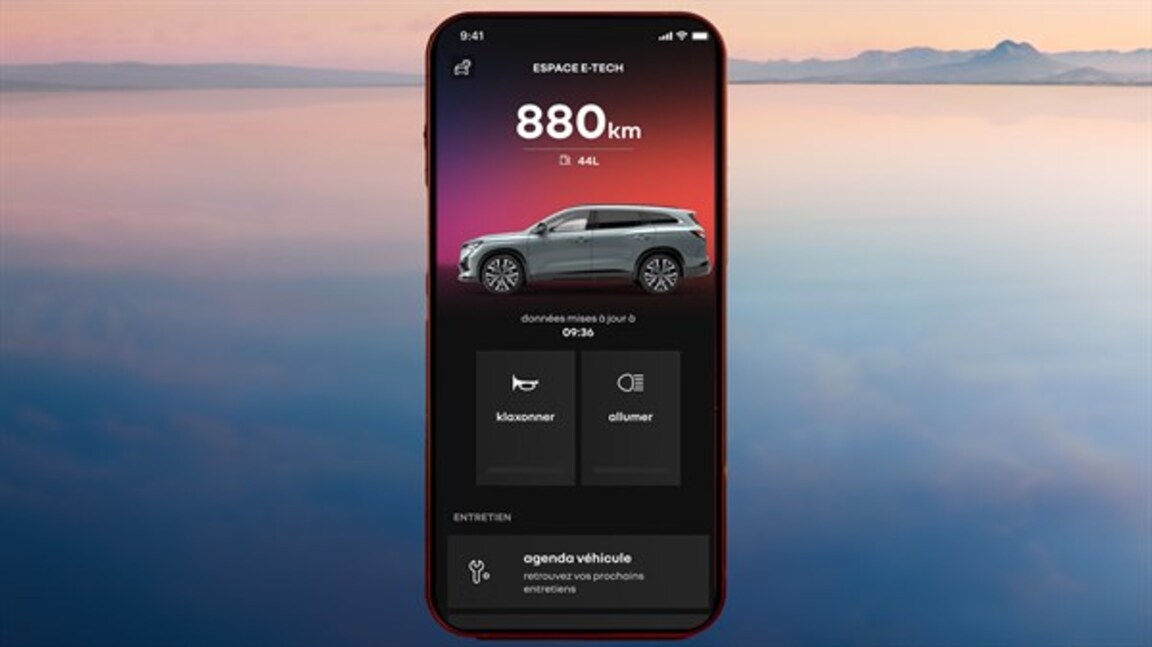 auto haldamine distantsilt My Renault' abil