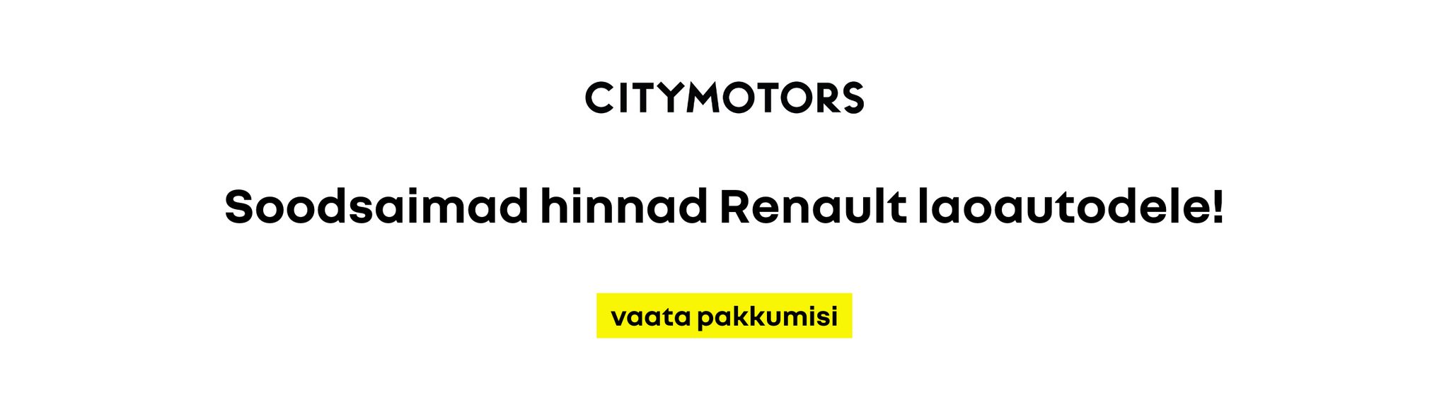 Renault laoautod kampaania 