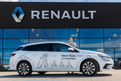 Henri Roos sai kätte oma uue Renault Megane'i!